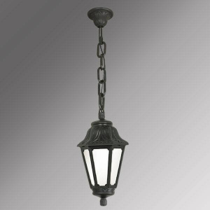 Уличный подвесной светильник фонарь на цепи (E22.120.000.AYF1R) Fumagalli SICHEM/ANNA, 1х6W LED-FIL (800 Lm/2700К)