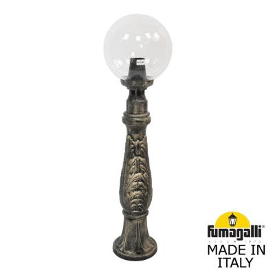 Садовый светильник-столбик FUMAGALLI IAFAET.R/G250, античная бронза
