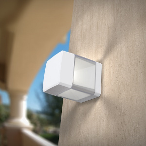 Уличный настенный светильник (DS2.560.000.WXD1L) Fumagalli ELISA WALL, 1х10W LED-CMD (1200 Lm/4000К)
