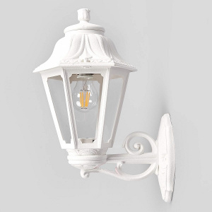Уличный настенный светильник (бра) (E22.131.000.WXF1R) Fumagalli BISSO/ANNA, 1х6W LED-FIL (800 Lm/2700К)
