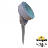 Садовая ландшафтная подсветка Fumagalli TOMMY SPIKE, Серый с лампой 10W