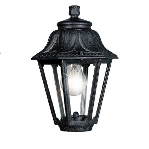 Уличный светильник на опору (фонарь) (E22.000.000.AXF1L) Fumagalli ANNA, 1х6W LED-FIL (800 Lm/4000К)
