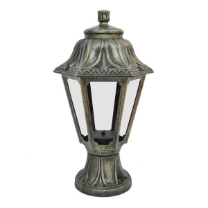 Уличный низкий наземный светильник (фонарь) - 38см (E22.110.000.BXF1R) Fumagalli MIKROLOT/ANNA, 1х6W LED-FIL (800 Lm/2700К)