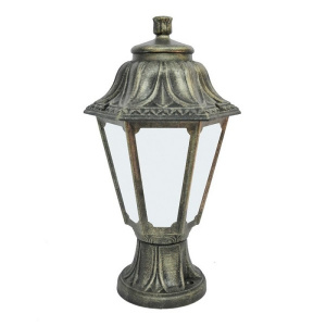 Уличный низкий наземный светильник (фонарь) - 38см (E22.110.000.BYF1R) Fumagalli MIKROLOT/ANNA, 1х6W LED-FIL (800 Lm/2700К)