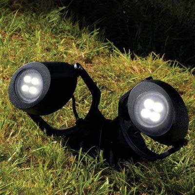 Садовый уличный прожектор (ландшафтная подсветка) (3M1.000.000.AXU2L) Fumagalli MINITOMMY 2L, 2х3,5W LED-CMD (800 Lm/4000К)