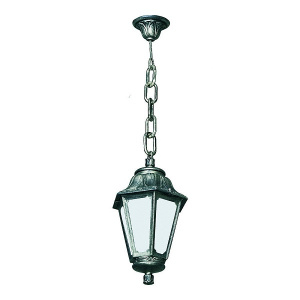Уличный подвесной светильник фонарь на цепи (E22.120.000.VYD1L) Fumagalli SICHEM/ANNA, 1х10W LED-CMD (1200 Lm/4000К)
