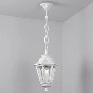Уличный подвесной светильник фонарь на цепи (E22.120.000.WXF1L) Fumagalli SICHEM/ANNA, 1х6W LED-FIL (800 Lm/4000К)
