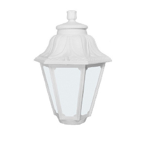 Уличный светильник на опору (фонарь) (E22.000.000.WYF1R) Fumagalli ANNA, 1х6W LED-FIL (800 Lm/2700К)