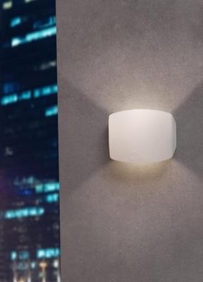Уличный настенный светильник (бра) (AB1.000.000.LXJ1R) Fumagalli ABRAM 150, 1х4W LED-CMD (400 Lm/3000К)