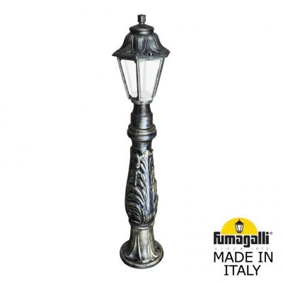 Садовый светильник-столбик FUMAGALLI  IAFET.R/ANNA, античная бронза