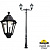 Парковый фонарь FUMAGALLI TABOR ADAM/NOEMI 2L E35.205.M20.AXH27