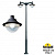 Парковый фонарь  FUMAGALLI EKTOR 4000/MIDIPILAR/VIVI 2L LED-HIP V50.372.A20.AXH27