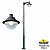 Парковый фонарь  FUMAGALLI EKTOR 4000/MIDIPILAR/VIVI 1L LED-HIP V50.372.A10.AXH27