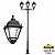Парковый фонарь FUMAGALLI HOREB ADAM/SIMON 2L+1  U33.208.M21.AXH27