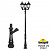 Парковый фонарь FUMAGALLI TABOR OFIR/NOEMI 3L  E35.205.R30.AXH27