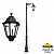 Парковый фонарь FUMAGALLI TABOR ADAM/NOEMI 1L  E35.205.M10.AXH27