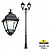 Парковый фонарь FUMAGALLI TABOR OFIR/SIMON 2L  U33.205.R20.AXH27